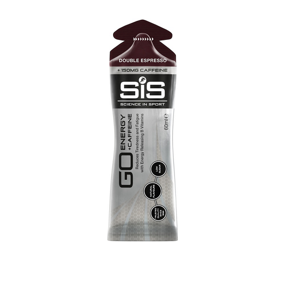 SIS Go Isotonic Energy + Caffeine Gel - Double Espresso - Single serving