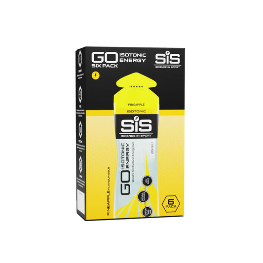 SIS Go Isotonic Energy Gel - Pineapple - Pack of 6 servings