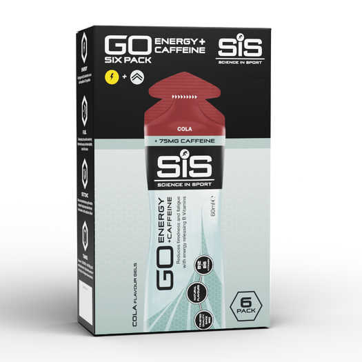 SIS Go Isotonic Energy + Caffeine Gel - Cola - Pack of 6 servings