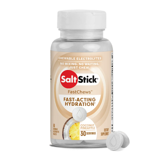 SaltStick FastChews - Coconut Pineapple - Bottle of 60 tablets