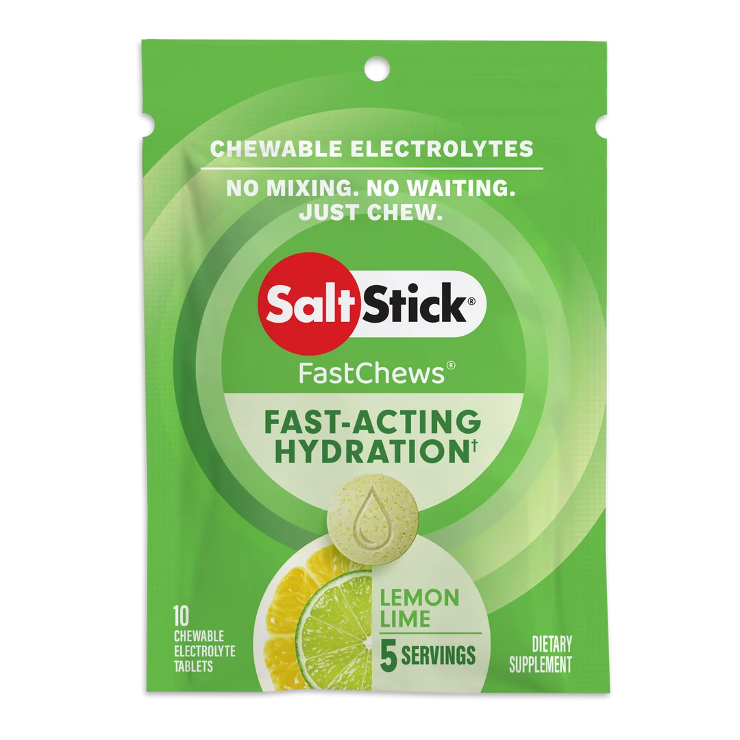 SaltStick FastChews - Lemon Lime - Packet of 10 tablets
