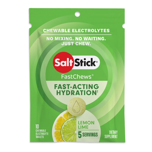 SaltStick FastChews - Lemon Lime - Packet of 10 tablets