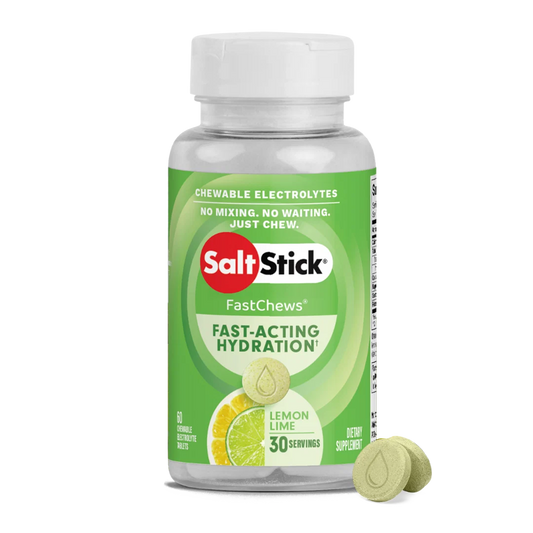 SaltStick FastChews - Lemon Lime - Bottle of 60 tablets