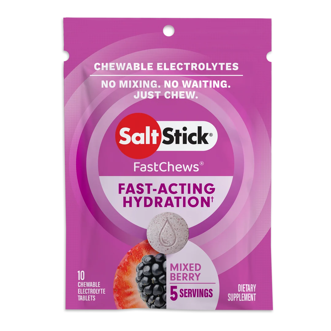 SaltStick FastChews - Mixed Berry - Packet of 10 tablets