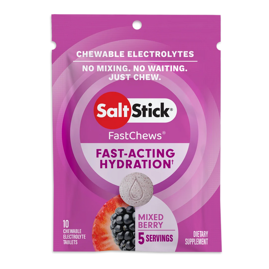 SaltStick FastChews - Mixed Berry - Packet of 10 tablets