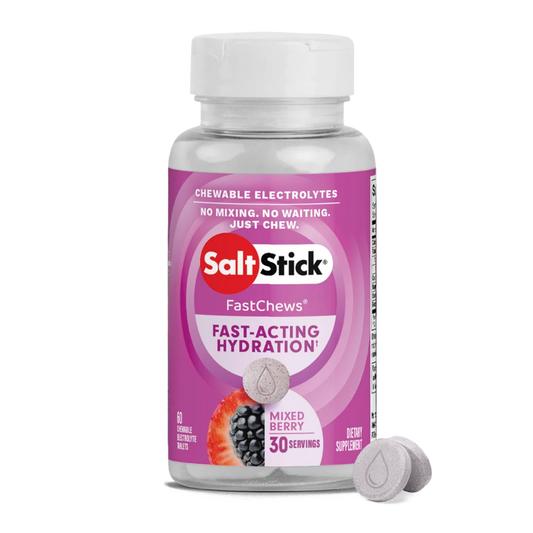 SaltStick FastChews - Mixed Berry - Bottle of 60 tablets