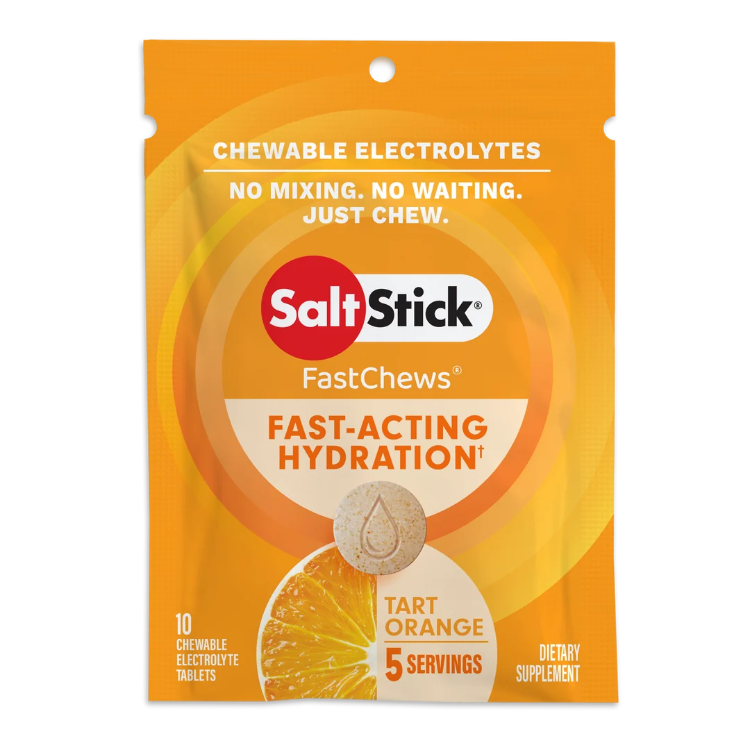 SaltStick FastChews - Orange - Packet of 10 tablets