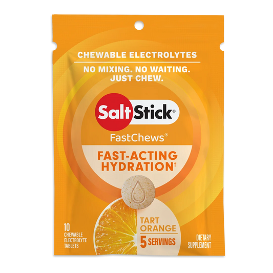 SaltStick FastChews - Orange - Packet of 10 tablets