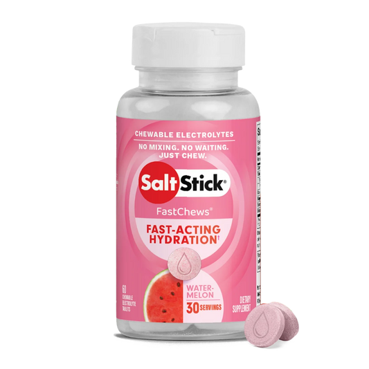SaltStick FastChews - Watermelon - Bottle of 60 tablets