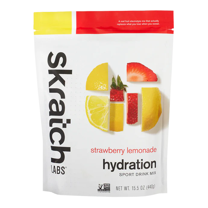 Skratch Sport Drink Mix - Strawberry Lemonade - Bag