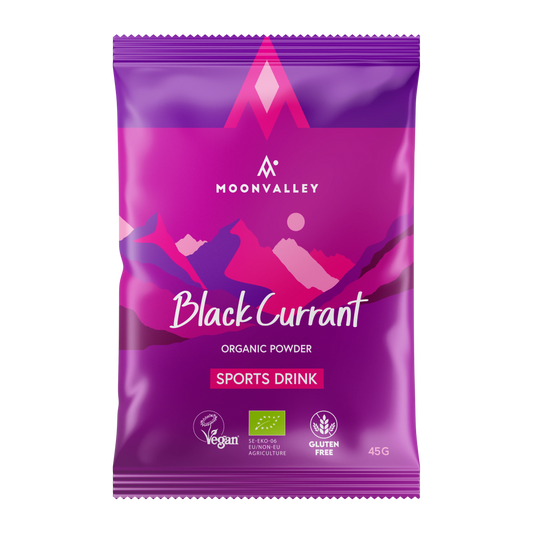 Moonvalley Organic Sports Drink  - Black Currant - Single serving