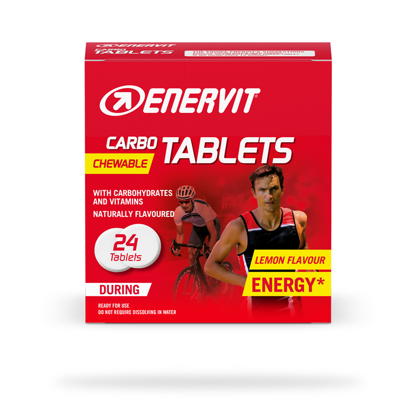 Enervit Carbo Tabletter - Citron - Påse