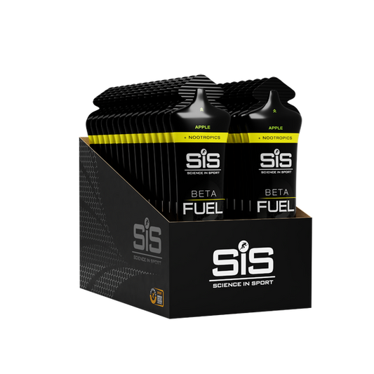 SIS Beta Fuel Energy Gel + Nootropics - Apple - Pack of 30 servings