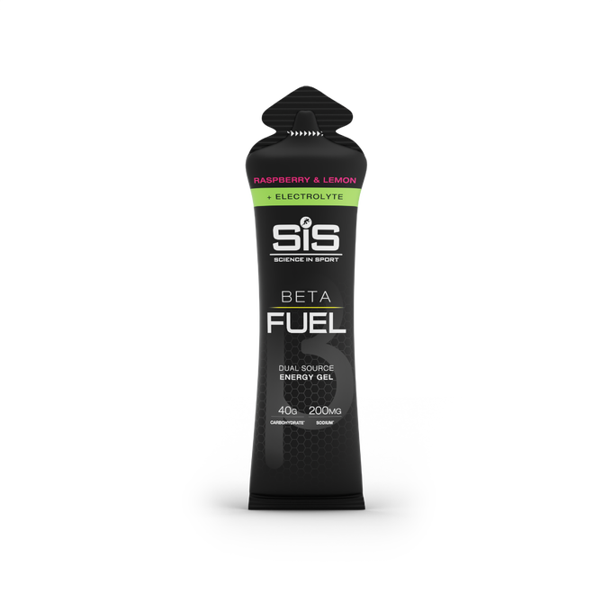 SIS Beta Fuel Energy Gel + Electrolyte - Raspberry & Lemon - Single serving