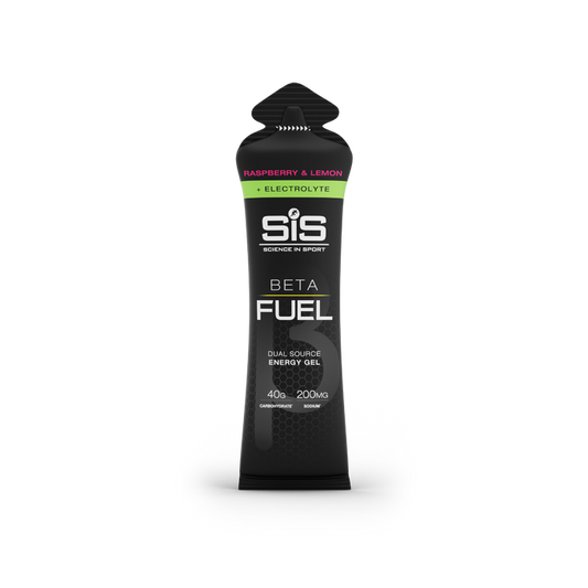 SIS Beta Fuel Energy Gel + Electrolyte - Raspberry & Lemon - Single serving