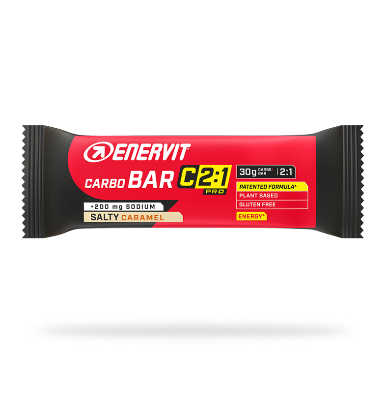 C2:1 PRO Carbohydrate Bar med natrium - Salt karamell