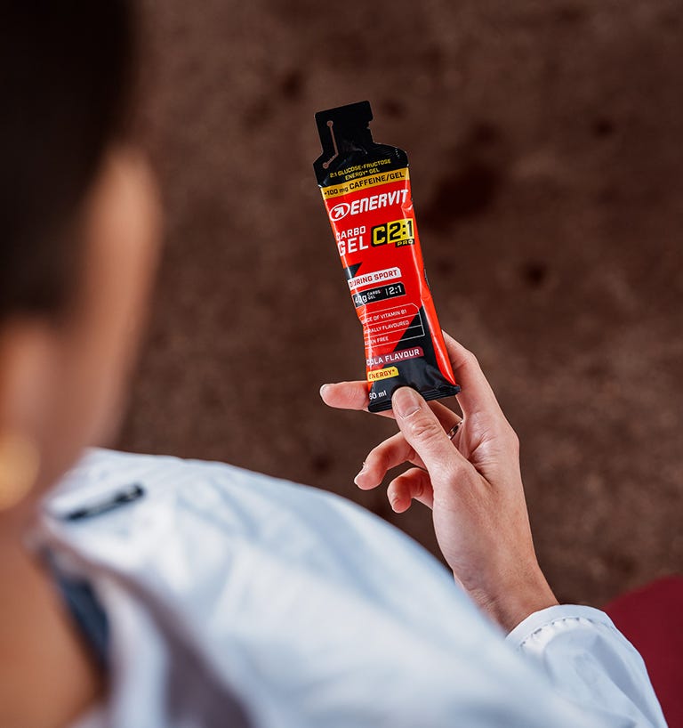 C2:1 PRO Carbo Gel med koffein - Cola