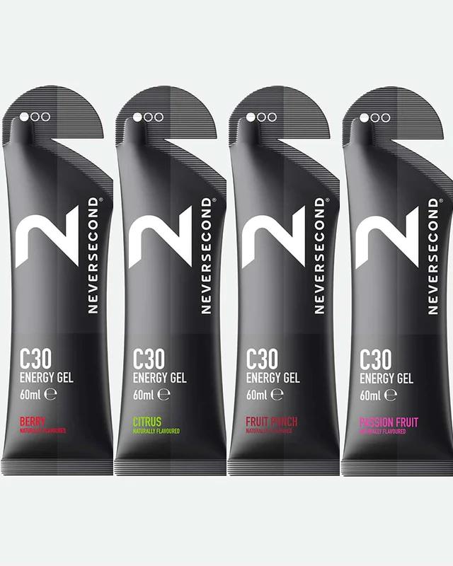 Neversecond C30/C30+ Energy Gel Mix Pack - Box of 13 servings