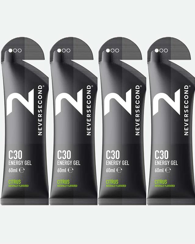 Neversecond C30 Energy Gel - Citrus - Box of 12 servings