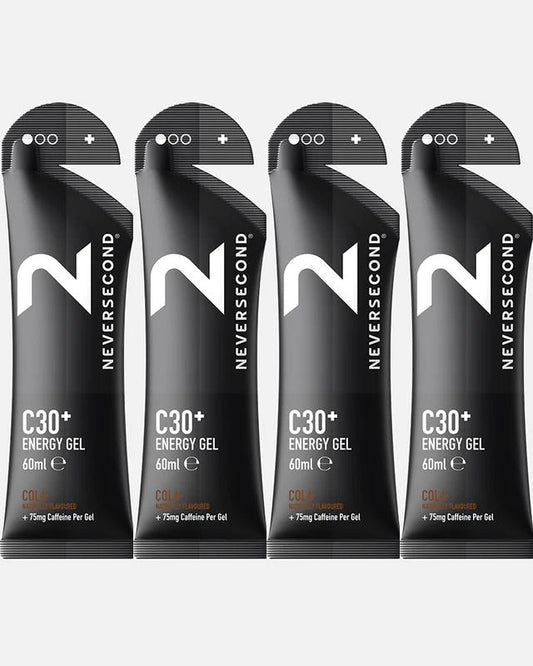 Neversecond C30+ Energy Gel - Cola - Box of 12 servings