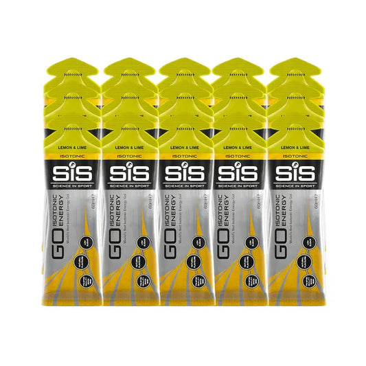 SIS Go Isotonic Energy Gel - Lemon & Lime - Pack of 15 servings