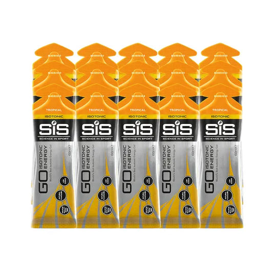 SIS Go Isotonic Energy Gel - Tropical - Pack of 15 servings