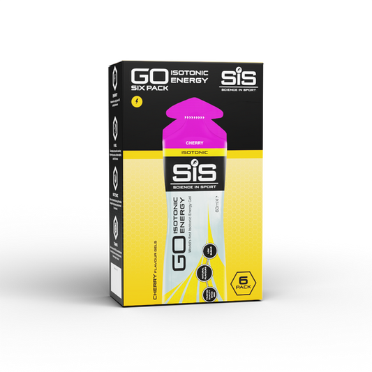 SIS Go Isotonic Energy Gel - Cherry - Pack of 6 servings