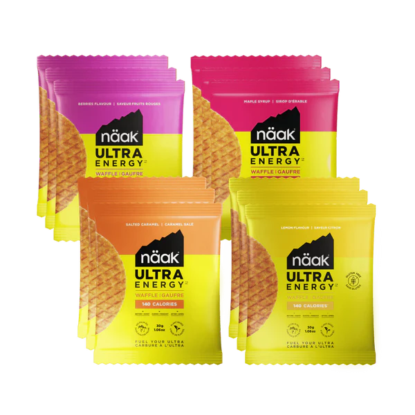 Näak Energy Waffle - Variety pack
