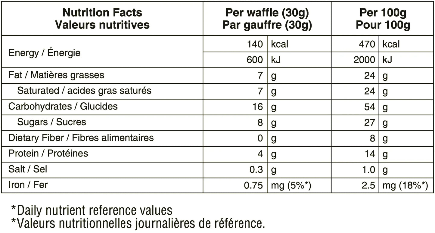 Näak Energy Waffle - Salted Caramel