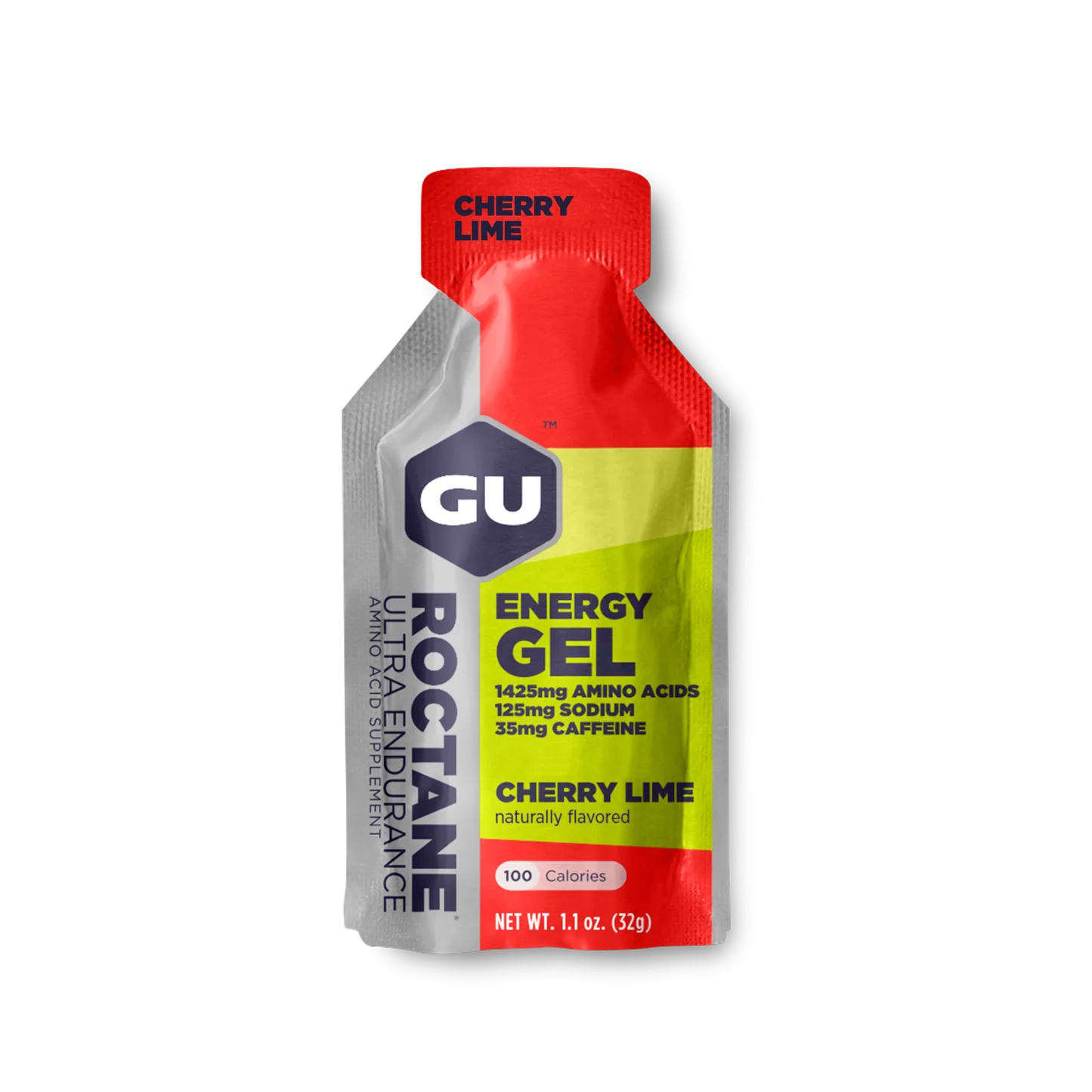 GU Roctane Energy Gel + Caffeine - Cherry Lime