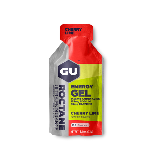 GU Roctane Energy Gel + Caffeine - Cherry Lime