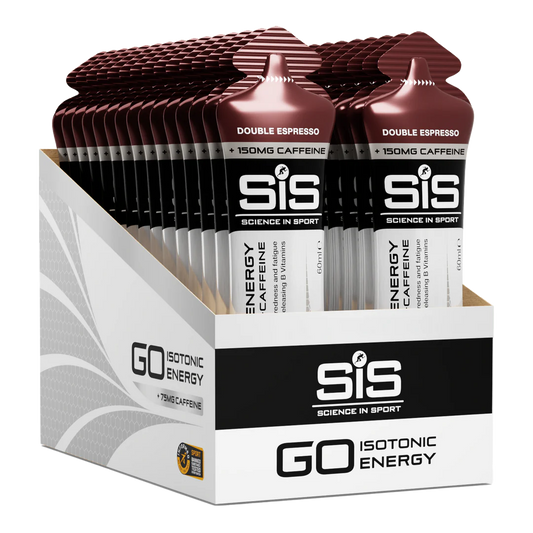 SIS GO Caffeine Energy Gel - Double Espresso - Pack of 30 servings