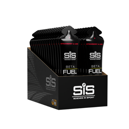 SIS Beta Fuel Energy Gel - Strawberry & Lime - Pack of 30 servings