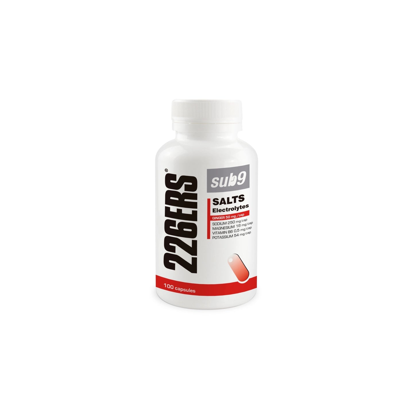 226ERS Electrolyte Capsules with Caffeine - Bottle