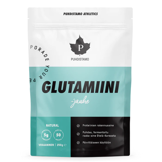 Puhdistamo Glutamine - Natural - 50 Servings