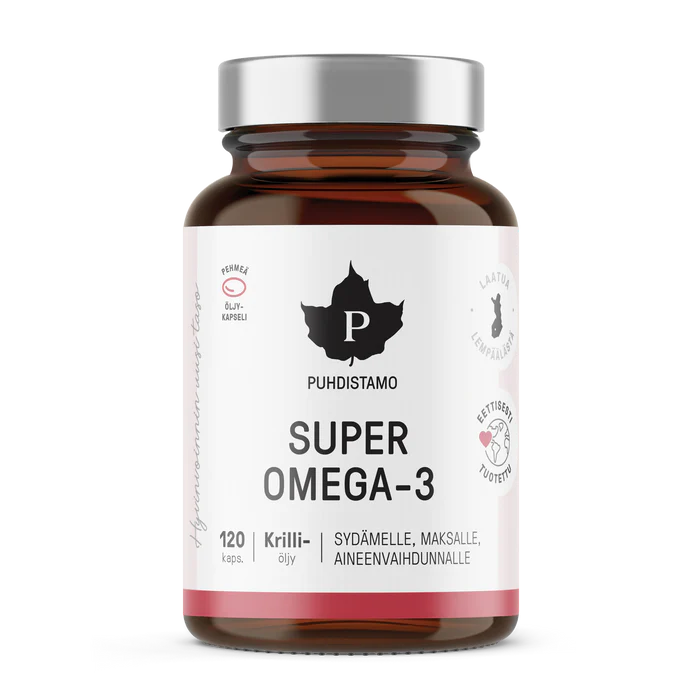 Puhdistamo Super Omega-3 - Natural - 120 Servings